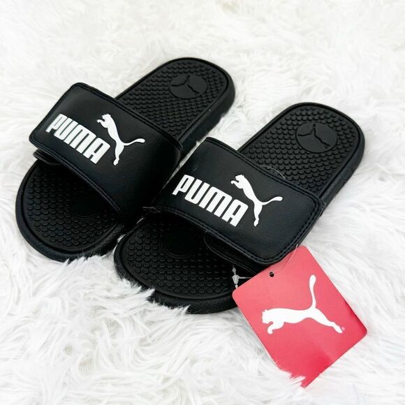 Puma Cool Cat Adjustable Velcro Slide Flip Flop Sandals NWT - Picture 1 of 6